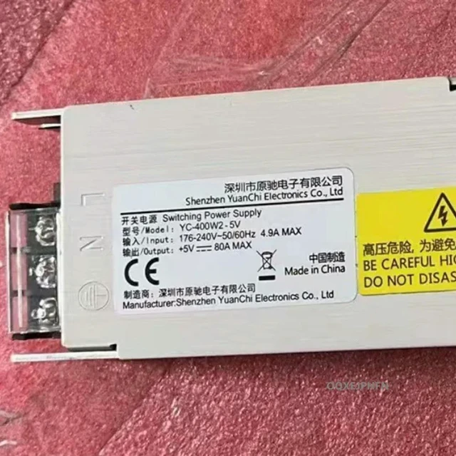 Alt view image 3 of 3 - Almost Power Supply For YUANCHI 5V80A Power Supply YC-400W2-5V Work Like