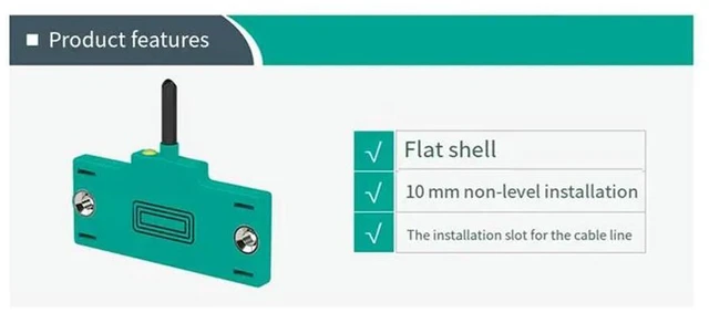 Alt view image 3 of 3 - Sensing Distance 5Mm Square Matrix Switch Capacitive Proximity Sensor CBN5-F46-E0 3-Wire NPN PNP NO/NC