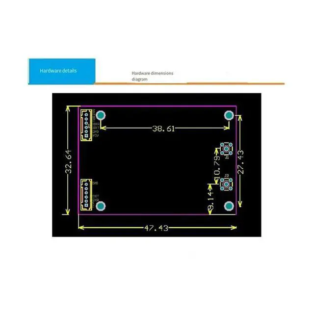 Alt view image 2 of 3 - UM982 Board UM982 Module Board UM982 High-Precision RTK High-Precision Positioning And Orientation