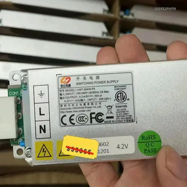Alt view image 2 of 2 - Almost Power Supply For HWAWAN 4.2-4.6V35A 4.2V40A Power Supply HWT-354V6-PS