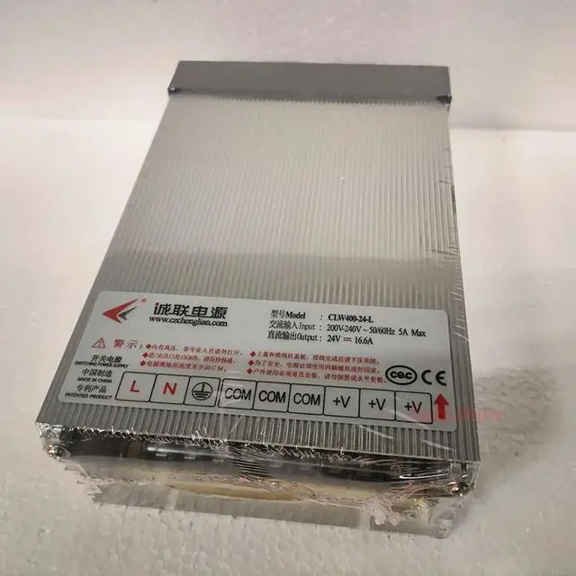 Alt view image 3 of 3 - For Chenglian rainproof switch power supply LED illuminated letter guardrail tube power supply CLW400-24-L 24V1