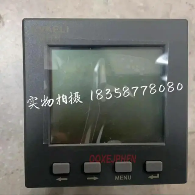 Alt view image 2 of 3 - For NKL194E-9SY Three-phase Multifunctional LCD Instrument Opening 91*91 Panel 96*96 1 Pcs