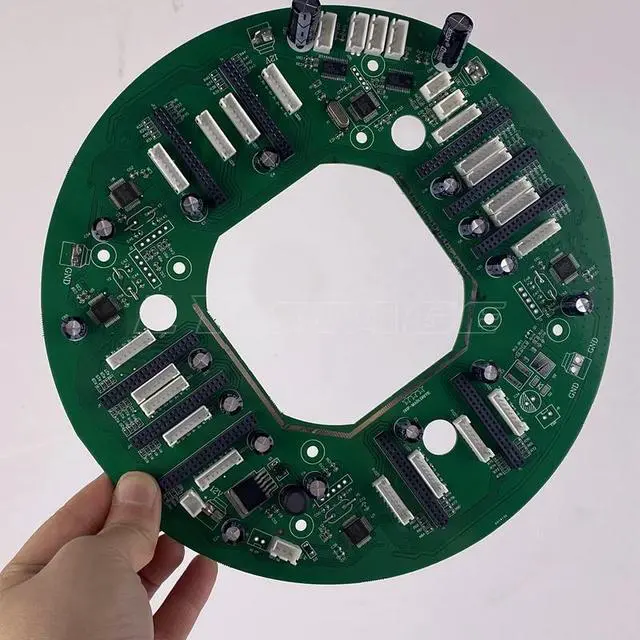 Alt view image 2 of 3 - WJ 19X15W K10 LED Moving Head Bee Eye Light DMX Control PCB Motherboard Board