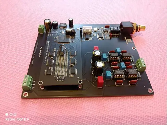 Alt view image 2 of 3 - Positive and Negative DAC Complementary R2R Decoder Board PCM24-Bit Discrete Resistance Ladder Decoder Board