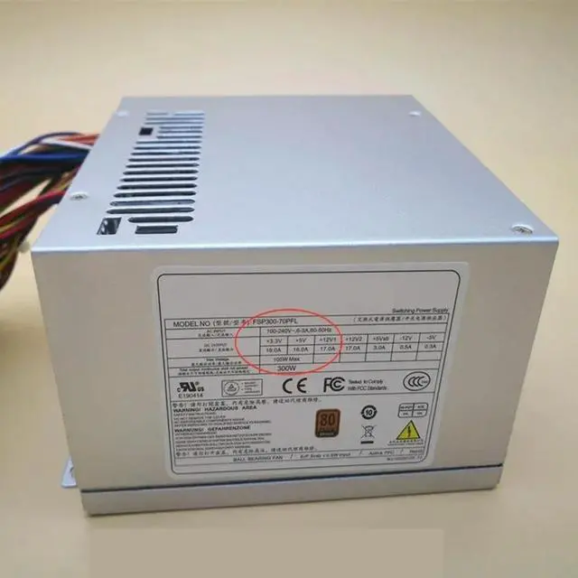 Alt view image 3 of 3 - Power Supply For FSP 300W FSP300-70PFL FSP250-70PFL