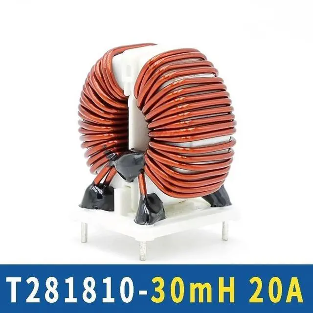 Main image of 1PCS Amorphous Nanocrystalline Common Mode Inductor T281810-30mH20A High Current Magnetic Ring Filter Inductor Coil