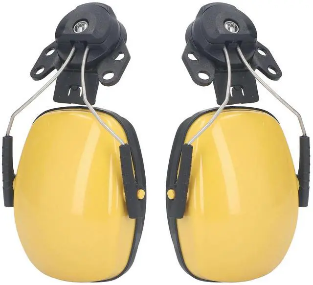 Main image of Safety Helmet Ear Muff Noise Reduction Helmet Hard Hat Hearing Protection Earmuff for Construction Site