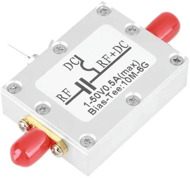Alt view image 2 of 2 - 10MHz-6GHz Bias Tee 10MHz-6GHz Broadband Radio Frequency Microwave Coaxial Bias