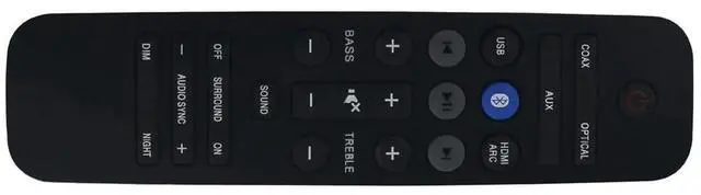 Alt view image 2 of 2 - Remote Control Replacement for Home Theatre Soundbar A1037 26BA 004 HTL3140B HTL3140 Htl3110B Htl3110