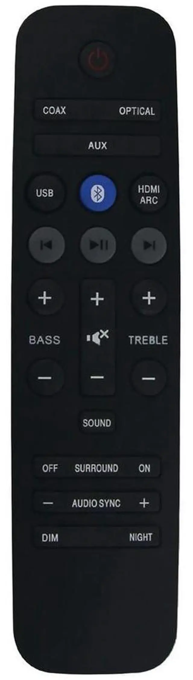 Main image of Remote Control Replacement for Home Theatre Soundbar A1037 26BA 004 HTL3140B HTL3140 Htl3110B Htl3110