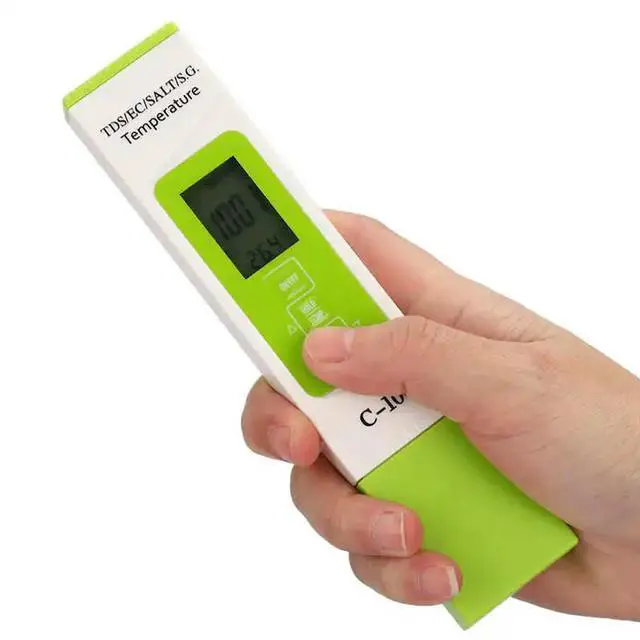 Alt view image 2 of 2 - C-100 5in1 Salinity TDS EC Seawater Tester Multifunction Water Tester with Backlight