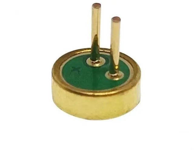 Alt view image 2 of 2 - 5PCS 4015P microphone head with pin 58DB 4*1.5mm electret microphone pickup capacitive solder joint