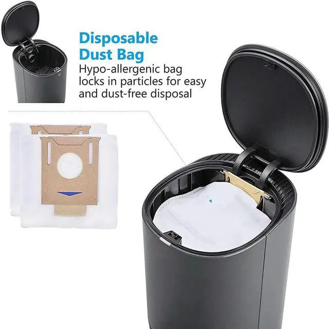 Alt view image 2 of 2 - 5 Pcs Dust Bag for ECOVACS DEEBOT T8 T8+ T8 AIVI T8 AIVI+ T8 MAX N8+ N8 Pro+ T9+ DX93 DDX96 Vacuum Cleaner Spare Parts