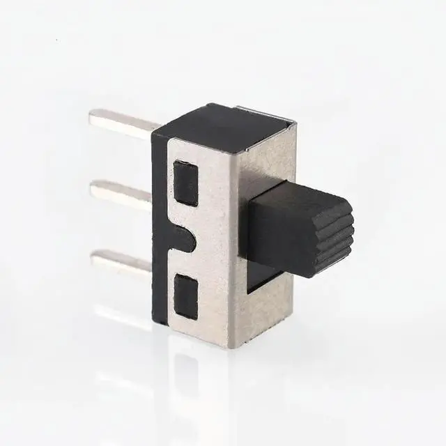 Main image of 10PCS SS-12D10 5MM handle High Tripod 2-step Vertical Dial Switch Foot Spacing 4.7 High Current Dial Connector