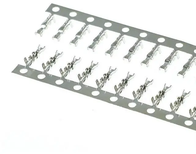 Main image of 100PCS DuPont 2.0mm Terminal Crimp Phosphor Bronze Female Terminal Connector DuPont l Reed Terminal