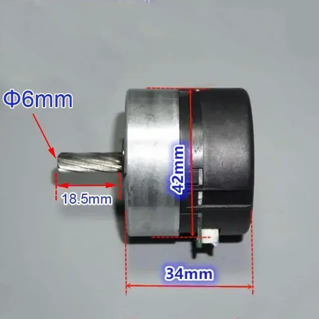 Alt view image 2 of 2 - Japan Nidec 24H Brushless Servo Motor DC 9V-24V Built-in Drive PWM Speed Regulation 100 Line Encoder