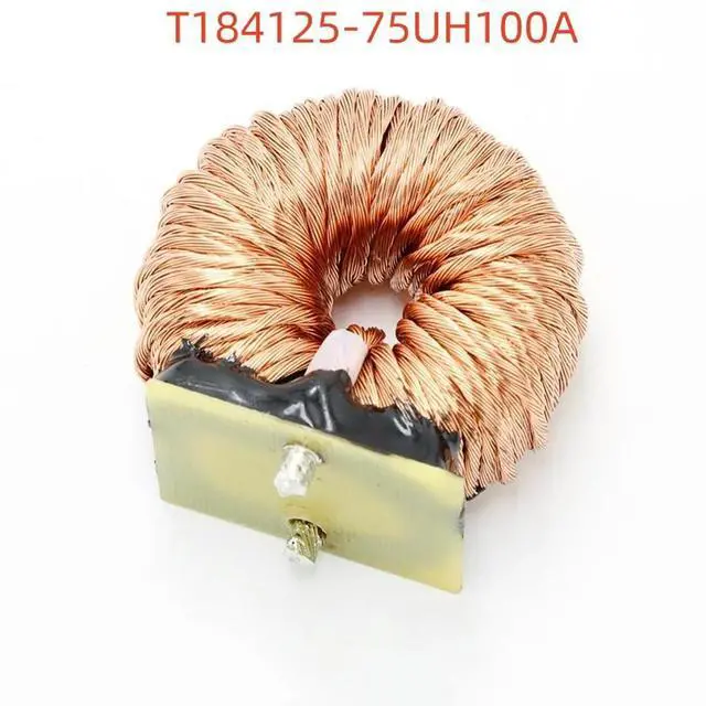 Main image of Energy inductor T184125-75UH100A high current energy photovoltaic power ring magnetic ring inductor coil