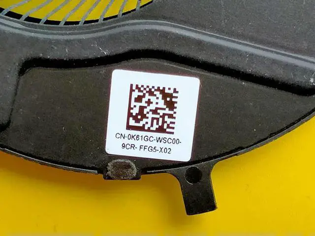 Alt view image 2 of 3 - For Vostro 15 5501 5502 5508 5509 0K61GC Notebook Cooling Fan