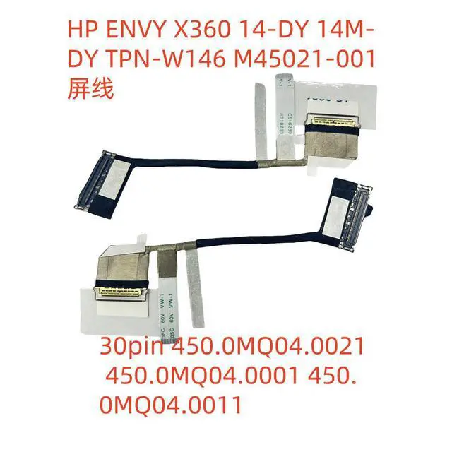 Alt view image 2 of 3 - For X360 14-DY TPN-W146 screen cable 450.0MQ04.0021
