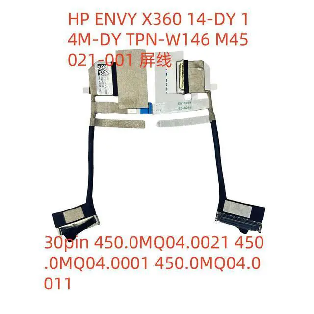 Alt view image 3 of 3 - For X360 14-DY TPN-W146 screen cable 450.0MQ04.0021