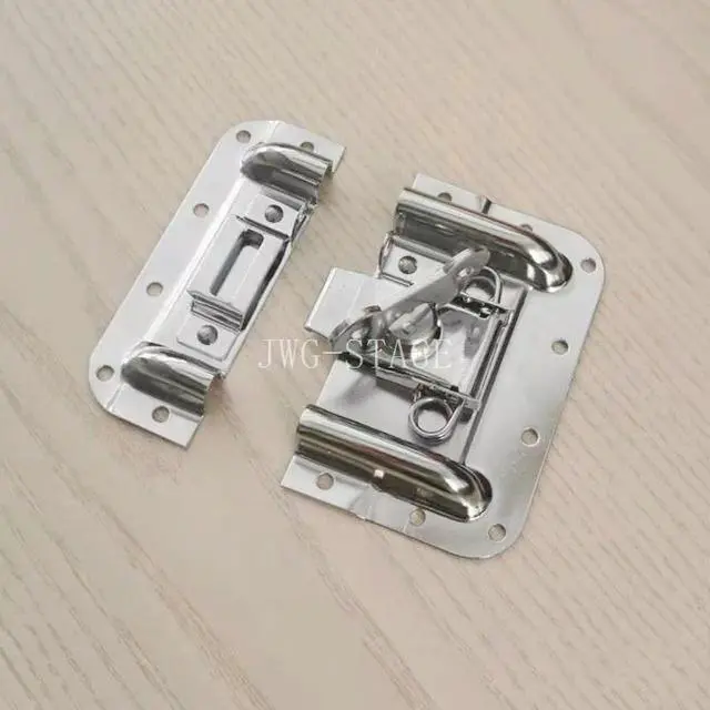 Alt view image 2 of 3 - 2pcs/lot 119mm*124mm Flight Case Accessories Cabinet Sound Box Large Lock Cylinder Butterfly Padlock