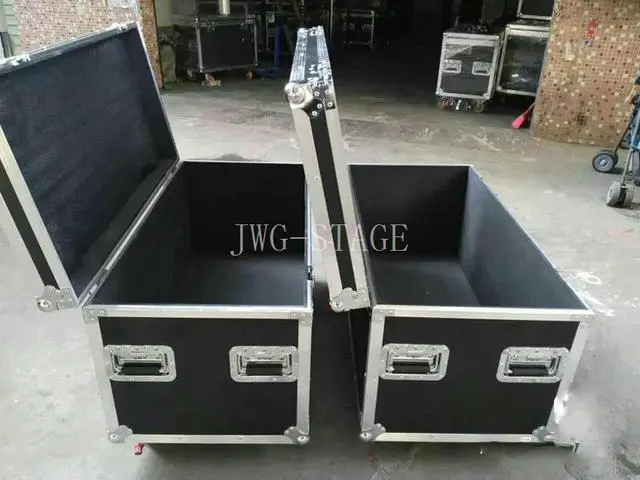 Alt view image 3 of 3 - 2pcs/lot 119mm*124mm Flight Case Accessories Cabinet Sound Box Large Lock Cylinder Butterfly Padlock
