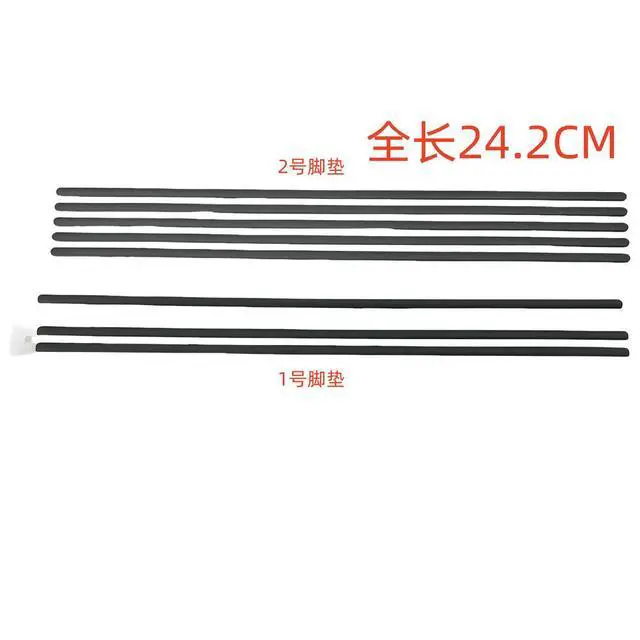 Alt view image 3 of 3 - for Latitude 7330 bottom case foot pad, non-slip pad (full length 24.2CM)