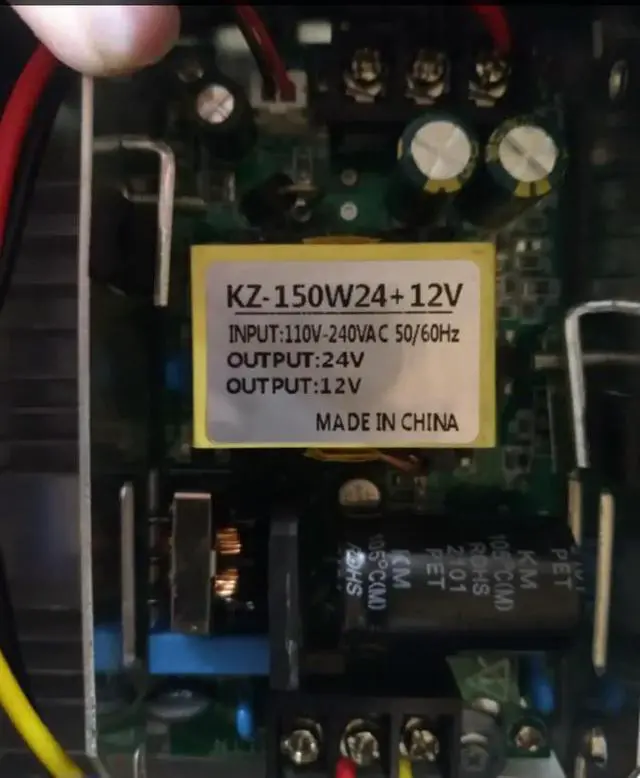 Alt view image 2 of 3 - KZ-150W+24V-12V 18x18w RGBWA+UV LED PAR Power Supplies Supply