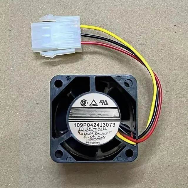 Alt view image 3 of 3 - for SANYO 109P0424J3073 4028 4cm 24V 0.18A 3-Wire Cooling Fan for Danfoss Inverter N-type