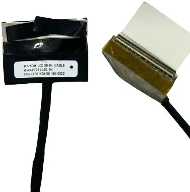 Main image of For Blue Sky CLEVO P775DM P775DM2 P775DM3 40pin screen cable 6-43-P7751-020-1N