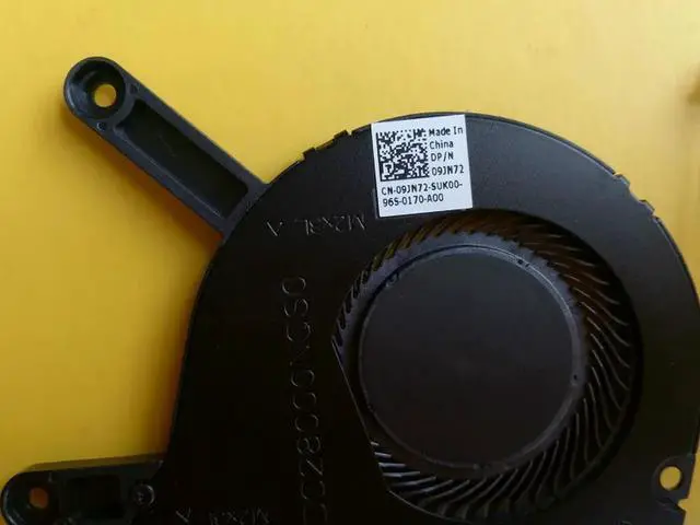Alt view image 3 of 3 - For inspiron 14 7490 fan 10th generation 0EDWTC 0YV2YK 09JN72