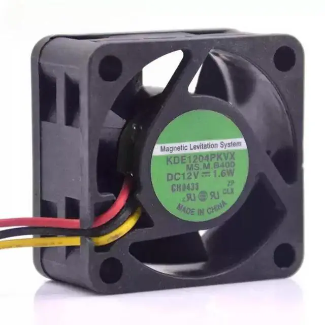Alt view image 3 of 3 - for 40MM 4cm Fan KDE1204PKVX DC12V 1.4W 40MM Server Cooling Fan Power Supply aAxial Cooling Fan 3pin