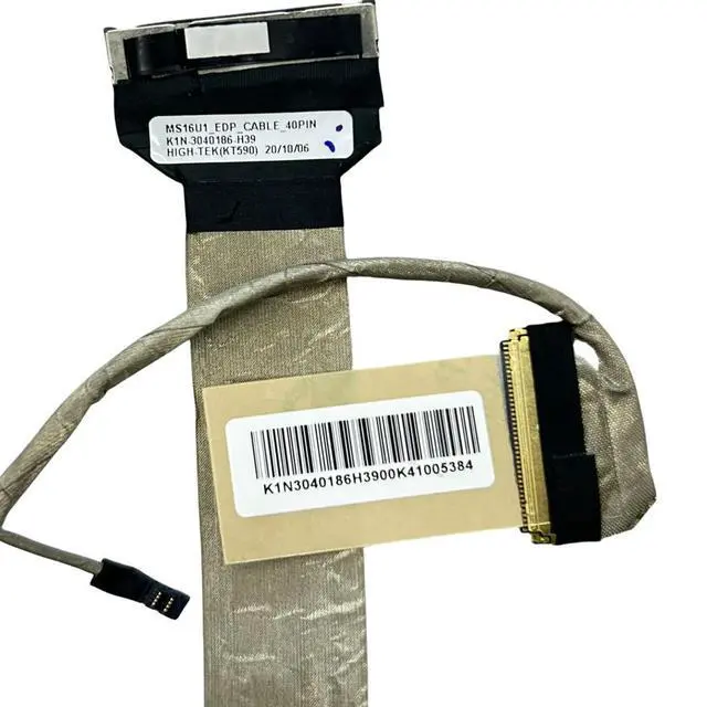 Alt view image 3 of 3 - For GE65 GL65 GP65 WE65 MS16U1 screen cable 144Hz K1N-3040186-H39