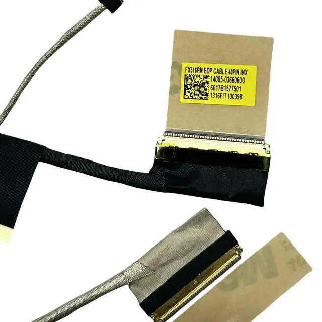 Alt view image 2 of 2 - For FX516PM FX516PR 40pin screen cable 6017b1577501 6017B1548901