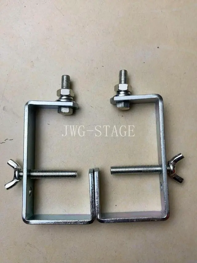 Alt view image 3 of 3 - 4pcs/lot LED Par Hooks Professional Stage Equipment Led Stage Light Truss Dj Club Light Hanging Clamps