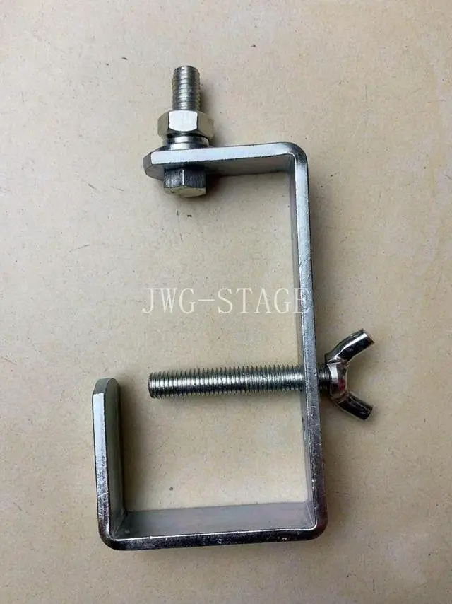 Alt view image 2 of 3 - 4pcs/lot LED Par Hooks Professional Stage Equipment Led Stage Light Truss Dj Club Light Hanging Clamps