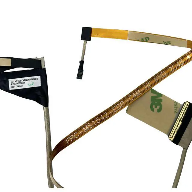 Alt view image 2 of 2 - For MS-1542 GE66 GP66 screen cable 144HZ 40PIN K1N-3040239-J36
