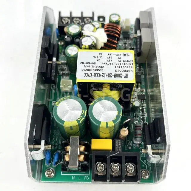 Alt view image 3 of 3 - HY-200W-28V+12V-CC6-CVCC 200W 28V 12V Stage Light Wash Par Light Power Supply