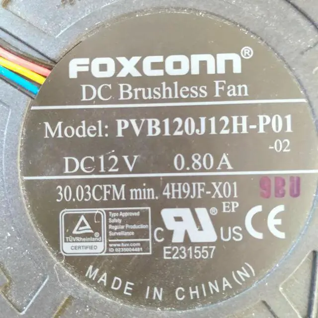 Alt view image 3 of 3 - For Optiplex 7060SFF 7080SFF 04H9JF fan