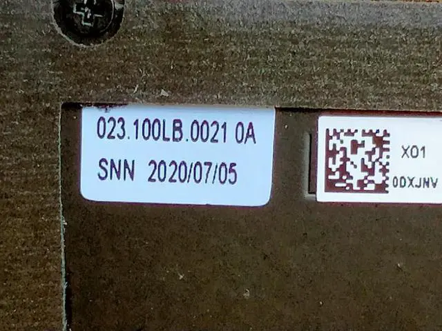 Alt view image 3 of 3 - For /Latitude 15 5520 precision 3560 fan 0DXJNV
