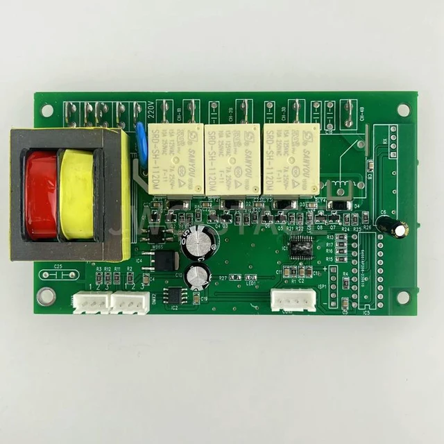Alt view image 2 of 3 - 3 Heads Stage Special Effect Flame Fire Machine Mainboard Motherboard