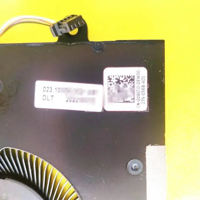 Alt view image 3 of 3 - For ND75C90 Latitude 5330 Cooling, Fan 0090TD