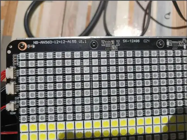 Alt view image 3 of 3 - NB-AN960-12+12-A155 V1.1 Stage Strobe Light Source LED Panel For Moving Head Strobe