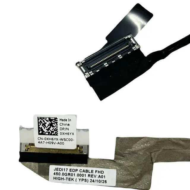 Alt view image 3 of 3 - For Inspiron 7791 2-in-1 FHD Screen Cable 0XH6YX 450.0GR01.0001