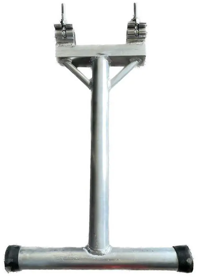 Main image of Aluminum Alloy Suspension Pole Stage Eagle Claw Double Hook With Horizontal Auxiliary Pole Inverted Hanging Clamp