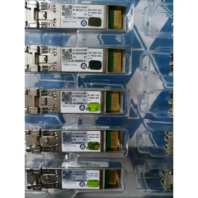 Alt view image 3 of 3 - for H3C SFP-XG-SX-MM850-D 10GBASE-SR SFP+ 850nm Duplex LC OM3 300m DDM Optical