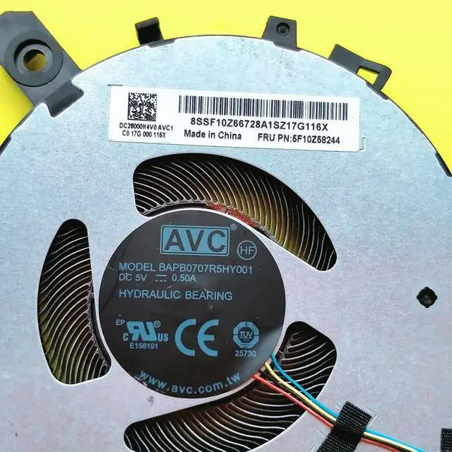 Alt view image 3 of 3 - For 5F10Z58244 , notebook K14 14 inches, cooling, fan 5F10Z58245