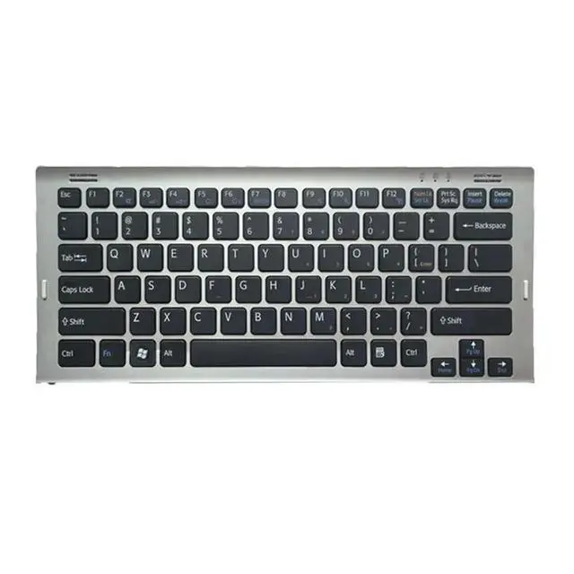Alt view image 3 of 3 - For /VGN-SR45 PCG- 5R1T 5N1T 5S1T 5T1T 5T2T 5P1T keyboard