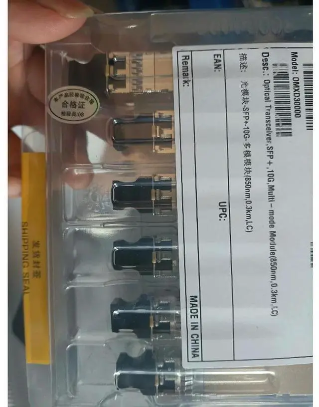 Main image of for OMXD30000 02318169 SFP+ 10GBASE-SR 850nm LC OM3 300m DDM Multimode Optical