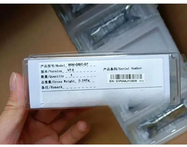Main image of for Ruijie MINI-GBIC-GT 1000BASE-T SFP Copper RJ45 , 100m